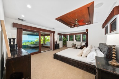 This exceptional two-story custom home offers 4 bedrooms, 4 full on Kona Country Club Golf Course in Hawaii - for sale on GolfHomes.com, golf home, golf lot