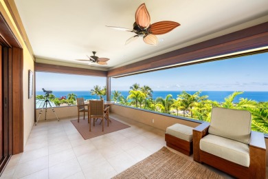 This exceptional two-story custom home offers 4 bedrooms, 4 full on Kona Country Club Golf Course in Hawaii - for sale on GolfHomes.com, golf home, golf lot