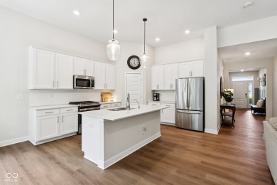 Welcome to this stunning home in the highly sought-after Conner on Pebble Brook Golf Course - North in Indiana - for sale on GolfHomes.com, golf home, golf lot