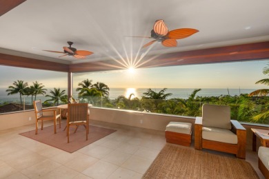 This exceptional two-story custom home offers 4 bedrooms, 4 full on Kona Country Club Golf Course in Hawaii - for sale on GolfHomes.com, golf home, golf lot
