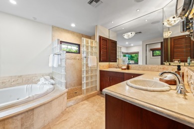 This exceptional two-story custom home offers 4 bedrooms, 4 full on Kona Country Club Golf Course in Hawaii - for sale on GolfHomes.com, golf home, golf lot