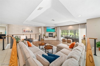 This delightful 3-bedroom, 3-bath home with a spectacular den on Fiddlesticks Country Club in Florida - for sale on GolfHomes.com, golf home, golf lot