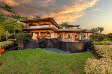 This exceptional two-story custom home offers 4 bedrooms, 4 full on Kona Country Club Golf Course in Hawaii - for sale on GolfHomes.com, golf home, golf lot