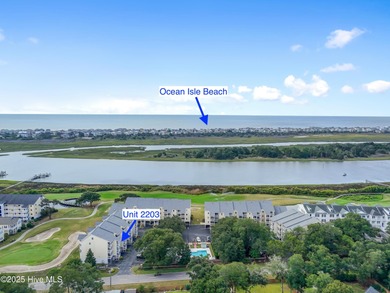 This cozy 2 bedroom 2 bath condo is nestled right on Brick on Brick Landing Plantation Yacht and Golf Club in North Carolina - for sale on GolfHomes.com, golf home, golf lot