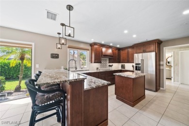 This delightful 3-bedroom, 3-bath home with a spectacular den on Fiddlesticks Country Club in Florida - for sale on GolfHomes.com, golf home, golf lot