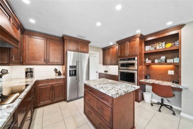 This delightful 3-bedroom, 3-bath home with a spectacular den on Fiddlesticks Country Club in Florida - for sale on GolfHomes.com, golf home, golf lot