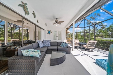 This delightful 3-bedroom, 3-bath home with a spectacular den on Fiddlesticks Country Club in Florida - for sale on GolfHomes.com, golf home, golf lot