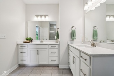 Welcome to this stunning home in the highly sought-after Conner on Pebble Brook Golf Course - North in Indiana - for sale on GolfHomes.com, golf home, golf lot