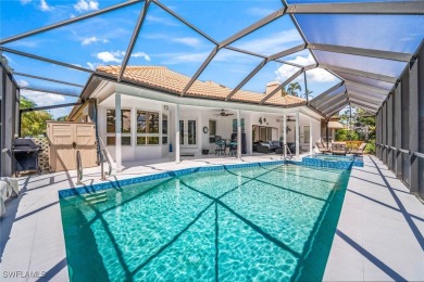 This delightful 3-bedroom, 3-bath home with a spectacular den on Fiddlesticks Country Club in Florida - for sale on GolfHomes.com, golf home, golf lot