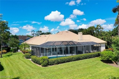 This delightful 3-bedroom, 3-bath home with a spectacular den on Fiddlesticks Country Club in Florida - for sale on GolfHomes.com, golf home, golf lot