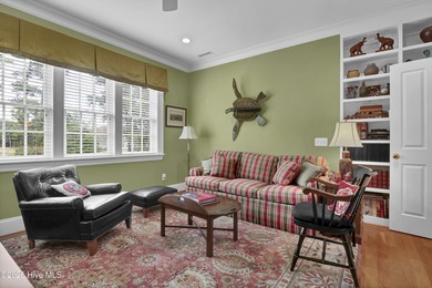 Gorgeous custom-built brick home on a 0.71 acre lot on fairway on Country Club of Landfall in North Carolina - for sale on GolfHomes.com, golf home, golf lot