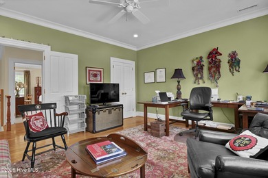 Gorgeous custom-built brick home on a 0.71 acre lot on fairway on Country Club of Landfall in North Carolina - for sale on GolfHomes.com, golf home, golf lot