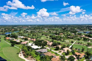 This delightful 3-bedroom, 3-bath home with a spectacular den on Fiddlesticks Country Club in Florida - for sale on GolfHomes.com, golf home, golf lot