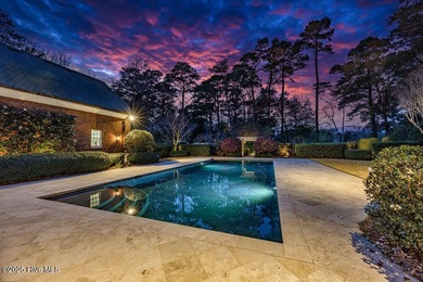 Gorgeous custom-built brick home on a 0.71 acre lot on fairway on Country Club of Landfall in North Carolina - for sale on GolfHomes.com, golf home, golf lot