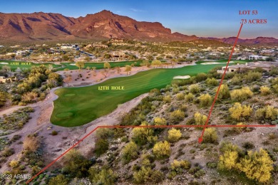 Incredible one-a-kind hilltop lot with commanding view over 50 on Superstition Mountain Club - Lost Gold in Arizona - for sale on GolfHomes.com, golf home, golf lot