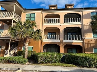 Water views from the living area and bedroom. Balcony on Indian River Colony Club in Florida - for sale on GolfHomes.com, golf home, golf lot