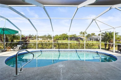 Welcome to this charming pool home on a spacious corner double on Rotonda Golf and Country Club The Palms Course in Florida - for sale on GolfHomes.com, golf home, golf lot