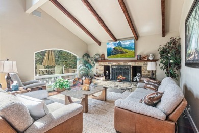 Home situated on the golf course with a beautiful view from the on Lake Arrowhead Country Club in California - for sale on GolfHomes.com, golf home, golf lot