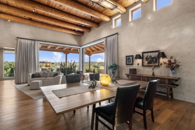 Stunning Tierra Concepts-built home in Las Campanas, plus Golf on The Club At Las Campanas  in New Mexico - for sale on GolfHomes.com, golf home, golf lot