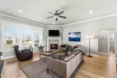 Experience this like-new construction, perfectly situated on a on Bella Vista Country Club - Highlands in Arkansas - for sale on GolfHomes.com, golf home, golf lot