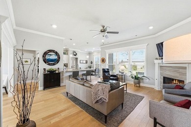 Experience this like-new construction, perfectly situated on a on Bella Vista Country Club - Highlands in Arkansas - for sale on GolfHomes.com, golf home, golf lot