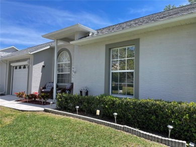 Talk about move-in ready, this end unit villa has been updated on Seven Springs Golf and Country Club in Florida - for sale on GolfHomes.com, golf home, golf lot