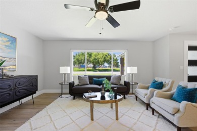 Welcome to this beautifully remodeled 3 bedroom, 2 bathroom pool on Mangrove Bay Golf Course in Florida - for sale on GolfHomes.com, golf home, golf lot