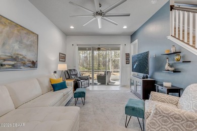 Experience modern Florida living in this stunning two-story home on Plantation Bay Golf and Country Club in Florida - for sale on GolfHomes.com, golf home, golf lot