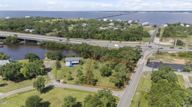 Come build your dream home on this large waterfront lot near on Pass Christian Isles Golf Club in Mississippi - for sale on GolfHomes.com, golf home, golf lot