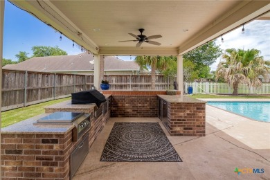 Discover this stunning two-story home in the Lakes of Colony on Colony Creek Country Club in Texas - for sale on GolfHomes.com, golf home, golf lot