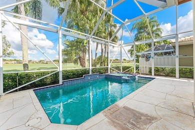 Gorgeous golf course views with private pool in highly on Ibis Golf and Country Club in Florida - for sale on GolfHomes.com, golf home, golf lot