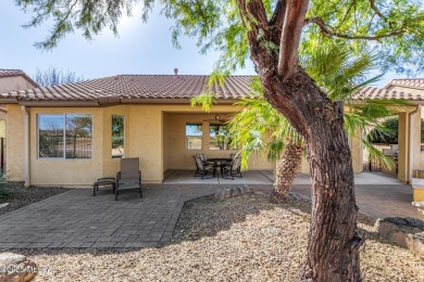 Discover luxury living in this move in ready Artesa model home on Saddlebrooke Ranch Golf Club in Arizona - for sale on GolfHomes.com, golf home, golf lot