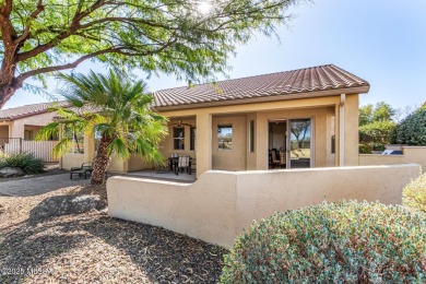 Discover luxury living in this move in ready Artesa model home on Saddlebrooke Ranch Golf Club in Arizona - for sale on GolfHomes.com, golf home, golf lot