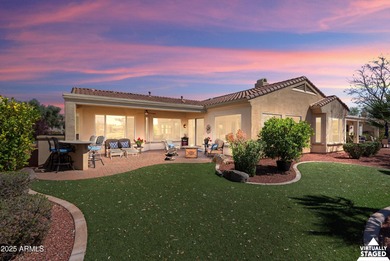 LOWEST PRICE PER SQS.FT. ON THE GOLF COURSE in Corte Bella on Corte Bella Golf Club in Arizona - for sale on GolfHomes.com, golf home, golf lot