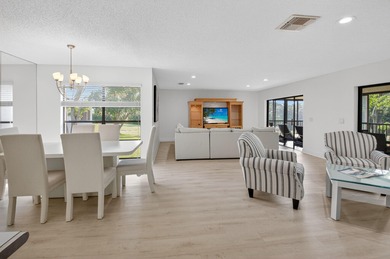 Experience resort-style living at the highly sought-after on Hunters Run Golf and Country Club in Florida - for sale on GolfHomes.com, golf home, golf lot