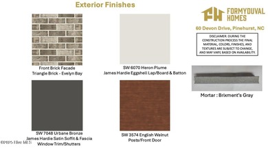 One of a kind, NEW CONSTRUCTION by local builders, Formyduval on Pinewild Country Club of Pinehurst in North Carolina - for sale on GolfHomes.com, golf home, golf lot