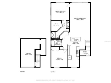 Welcome to this beautifully maintained 2 bed, 2 bath, 1 car on The Preserve Golf Club At Tara in Florida - for sale on GolfHomes.com, golf home, golf lot