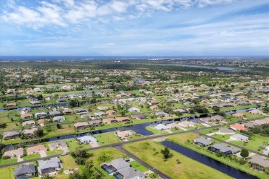 Sunny and Bright! This spacious White Marsh home has freshwater on Rotonda Golf and Country Club - Long Marsh  in Florida - for sale on GolfHomes.com, golf home, golf lot