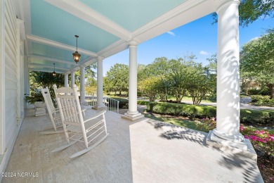Located on a corner lot on prestigious Ocean Ridge Drive, across on Country Club of Landfall in North Carolina - for sale on GolfHomes.com, golf home, golf lot