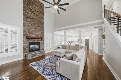 Welcome to 55 Devonhall Way in Taylors, a home that truly stands on Pebble Creek Golf Club in South Carolina - for sale on GolfHomes.com, golf home, golf lot