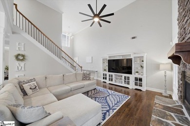 Welcome to 55 Devonhall Way in Taylors, a home that truly stands on Pebble Creek Golf Club in South Carolina - for sale on GolfHomes.com, golf home, golf lot