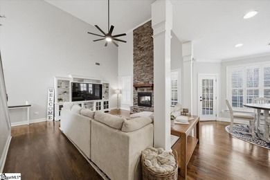 Welcome to 55 Devonhall Way in Taylors, a home that truly stands on Pebble Creek Golf Club in South Carolina - for sale on GolfHomes.com, golf home, golf lot