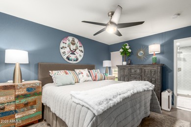 Enjoy easy living in this charming 2-bedroom Gemini home with a on Sun City Country Club in Arizona - for sale on GolfHomes.com, golf home, golf lot