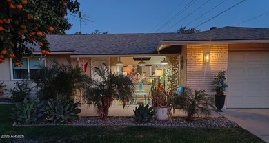 Enjoy easy living in this charming 2-bedroom Gemini home with a on Sun City Country Club in Arizona - for sale on GolfHomes.com, golf home, golf lot