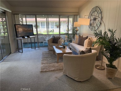 This delightful 2 bedroom 1 bathroom home features a spacious on Leisure World Seal Beach Golf Course in California - for sale on GolfHomes.com, golf home, golf lot