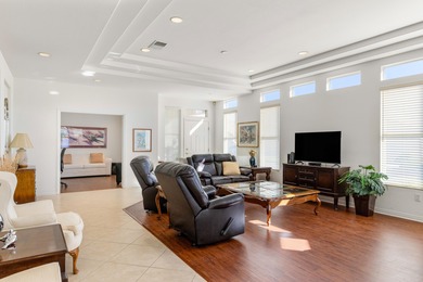 Light and bright, south facing Southampton plan located behind on Heritage Palms Golf Club in California - for sale on GolfHomes.com, golf home, golf lot