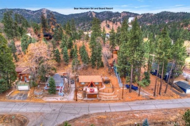 Charming mountain cabin in the heart of Moonridge, ideally on Big Bear Mountain Ski and Golf Resort in California - for sale on GolfHomes.com, golf home, golf lot