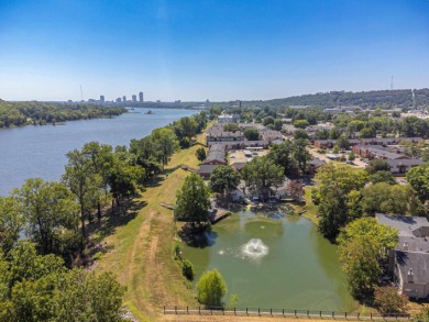 Resort-like property with views of AR River and bluffs. Fishing on Rebsamen Park Golf Course in Arkansas - for sale on GolfHomes.com, golf home, golf lot