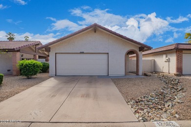 This charming 2 Master bedroom, 2-bath home nestled on a Golf on Ahwatukee Country Club in Arizona - for sale on GolfHomes.com, golf home, golf lot