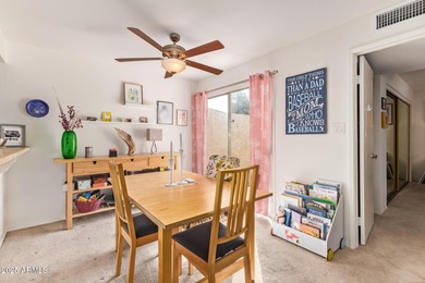 This charming 2 Master bedroom, 2-bath home nestled on a Golf on Ahwatukee Country Club in Arizona - for sale on GolfHomes.com, golf home, golf lot